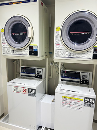 コインランドリーの写真